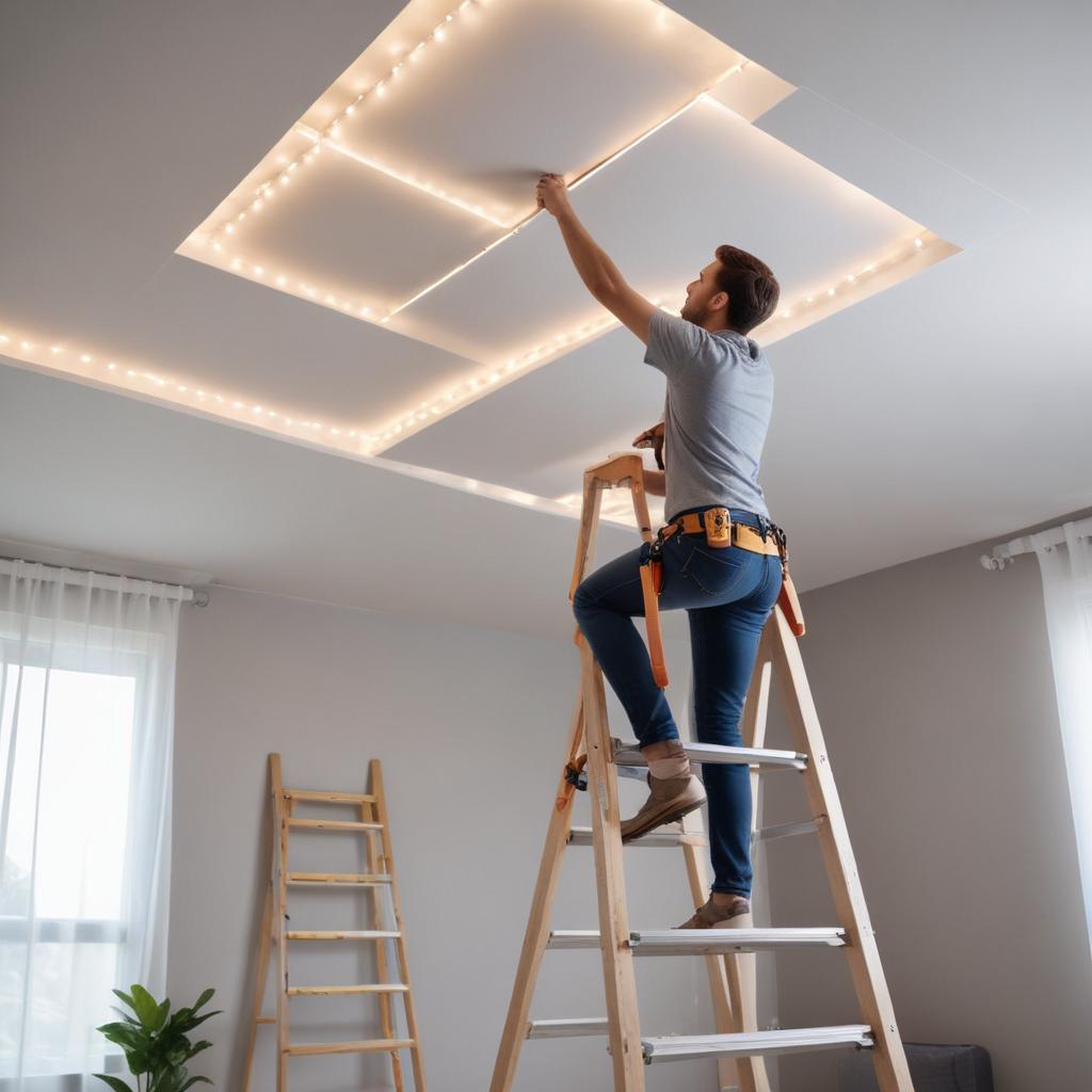 Стоимость установки натяжного потолка: цена за 1 м² - изображение 2